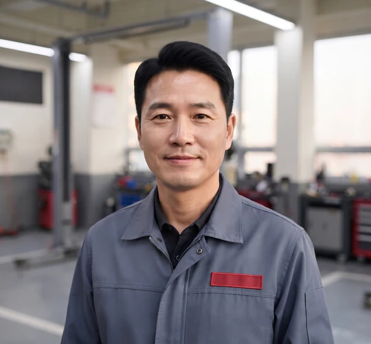 김태섭 대표 자동차정비기능장 사진